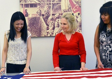 Patriotism, pride stitched into recreated ‘Betsy Ross’ flag