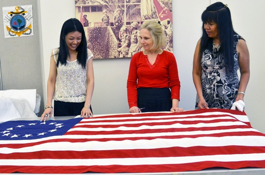 Patriotism, pride stitched into recreated ‘Betsy Ross’ flag