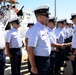 Coast Guard cutters exchange commanding officers