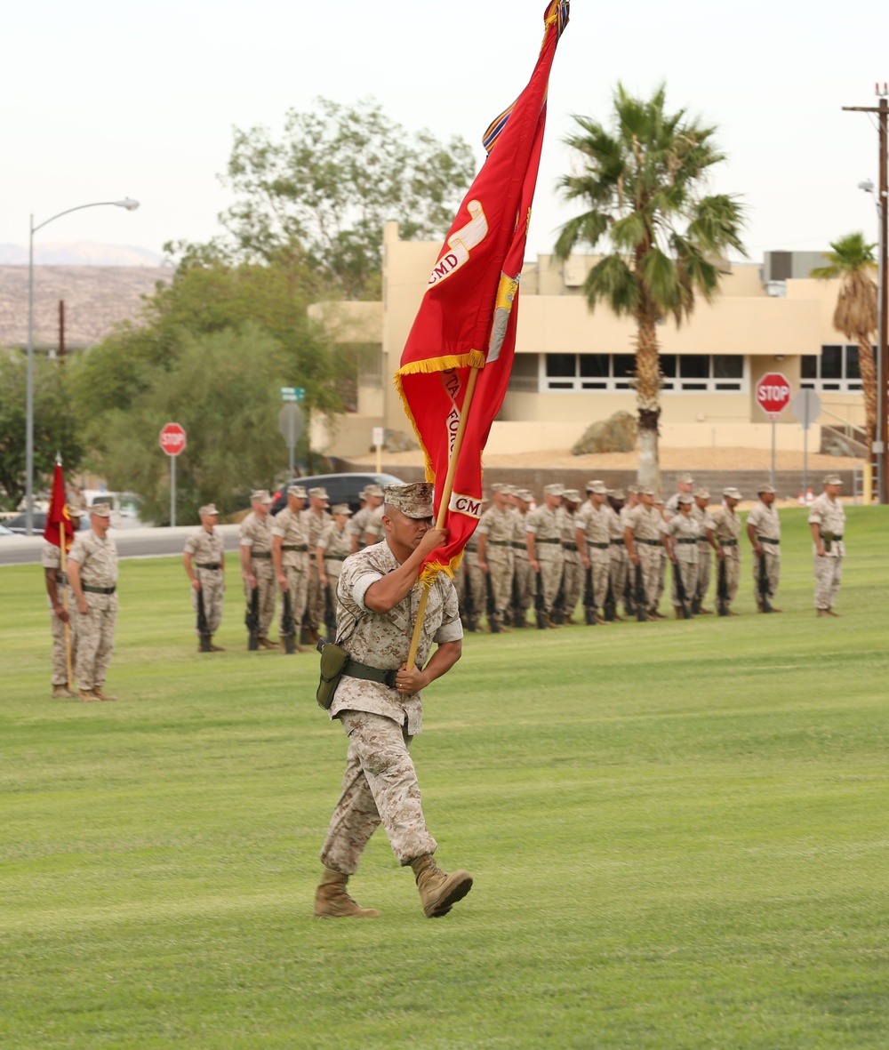 All hands welcome new Combat Center Commanding General