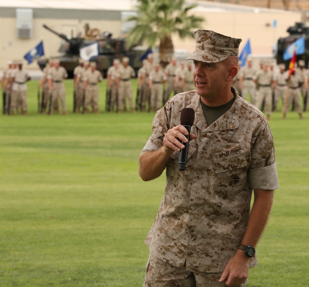 All hands welcome new Combat Center Commanding General