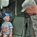 Army Reserve soldiers meet with local children during community event