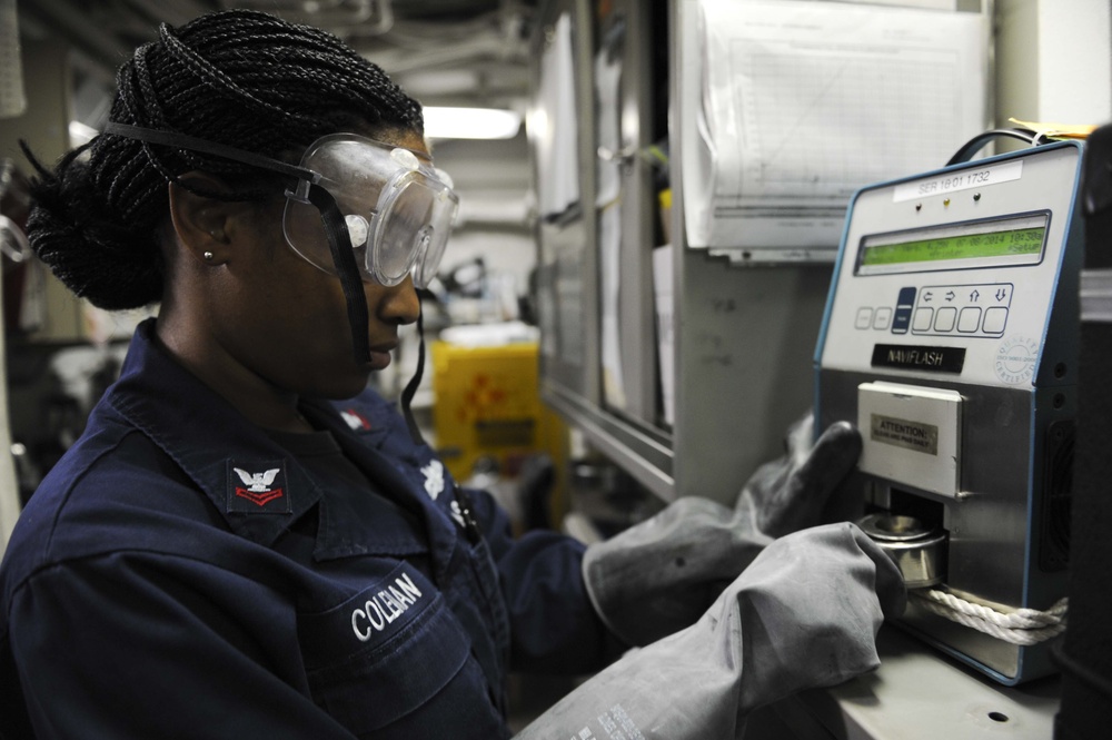 USS Forrest Sherman operations