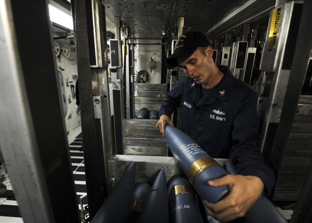 USS Forrest Sherman operations