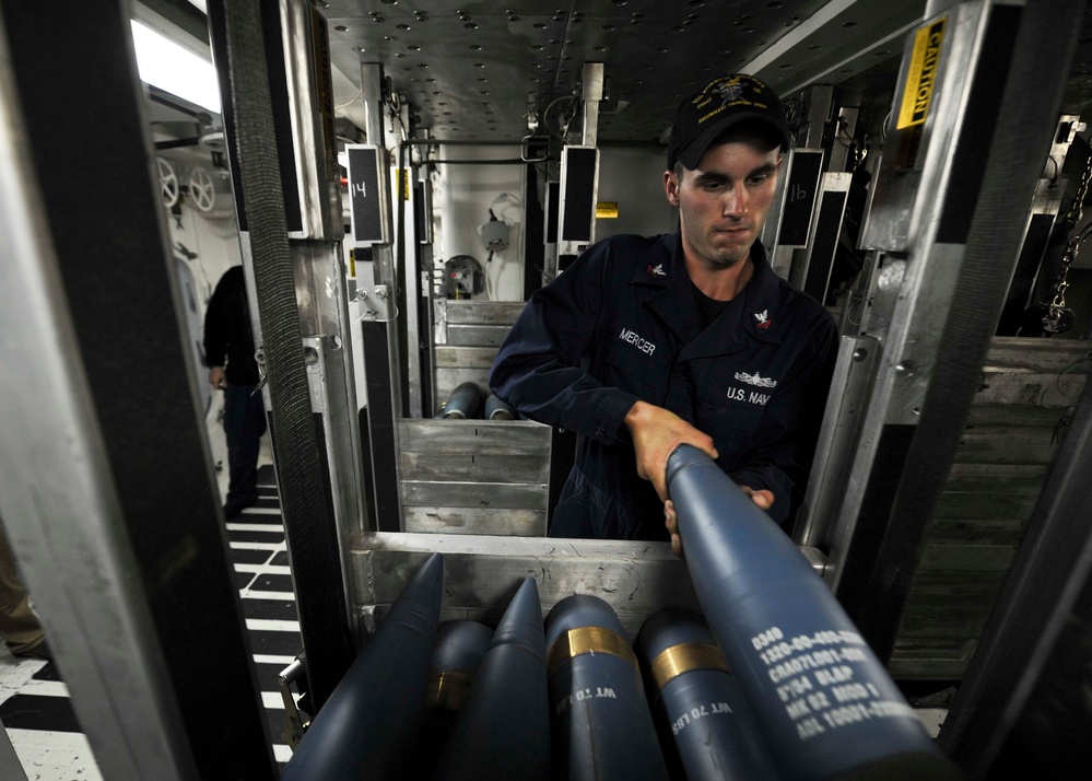 USS Forrest Sherman operations