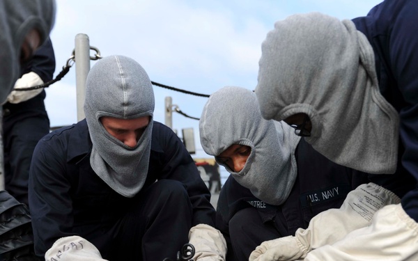 USS Forrest Sherman operations