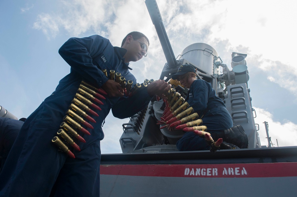 USS Forrest Sherman operations