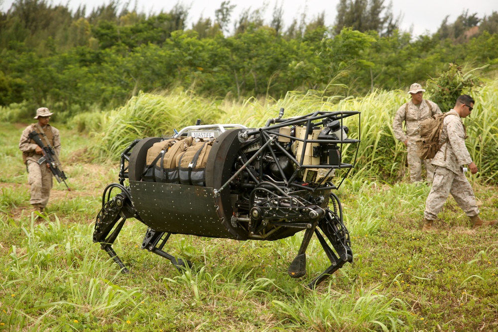 Marines use experimental technology during RIMPAC 2014