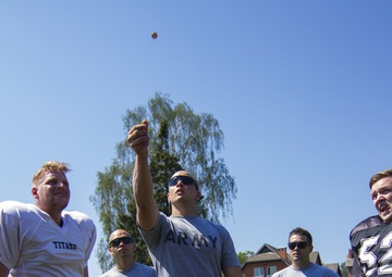 Paratroopers referee American football for Latvia, Estonia