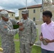 Promotion ceremony for Sgt. Maj. Anthony S. Harris Sr.