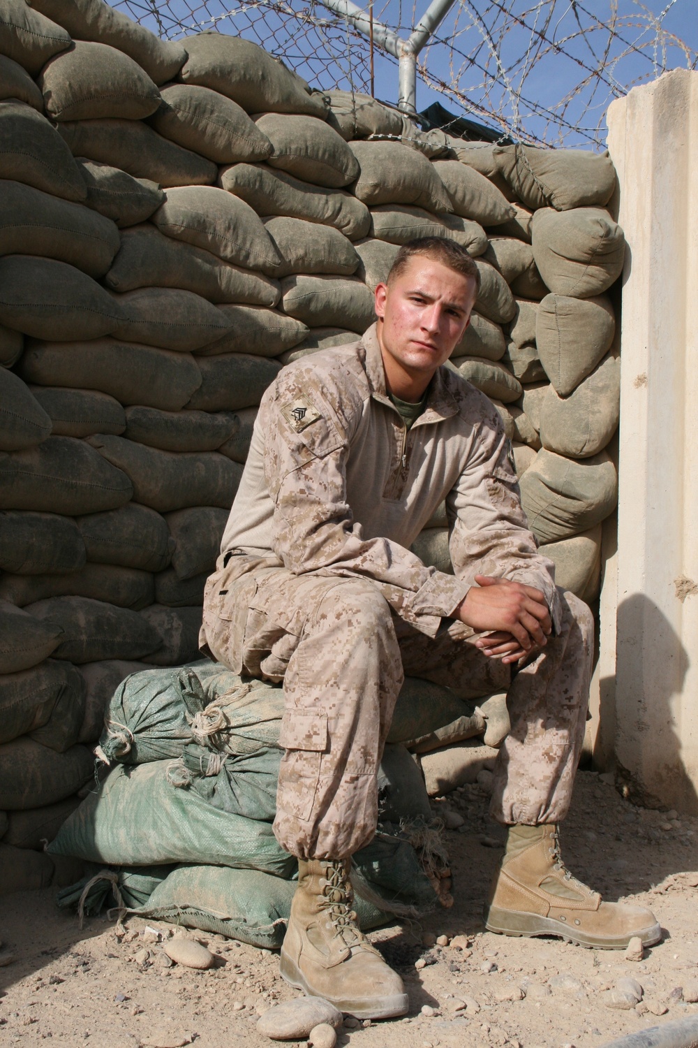 20-year-old Marine sergeant on fast track in Afghanistan