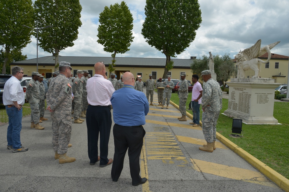 Promotion ceremony for Sgt. Maj. Anthony S. Harris Sr.