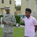 Promotion ceremony for Sgt. Maj. Anthony S. Harris Sr.