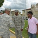 Promotion ceremony for Sgt. Maj. Anthony S. Harris Sr.