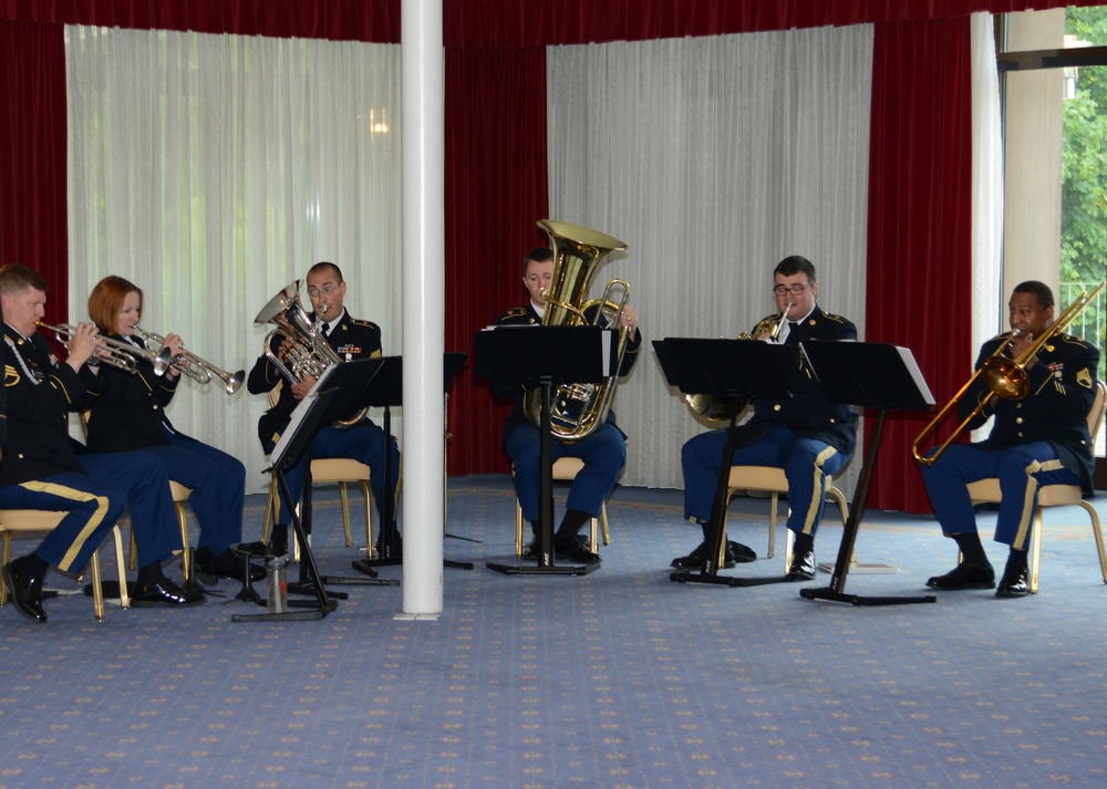 Defense Logistics Agency Europe &amp; Africa change of command ceremony Kaiserslautern