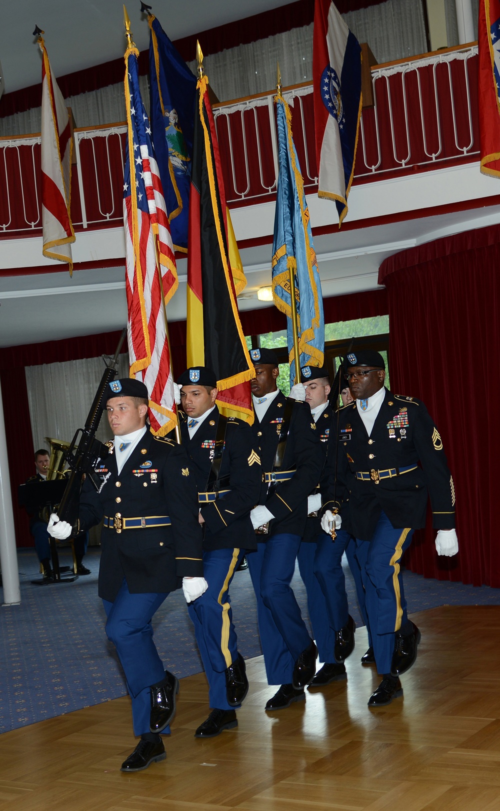 Defense Logistics Agency Europe &amp; Africa change of command ceremony Kaiserslautern