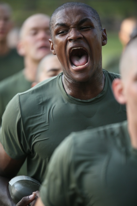 Manchester, Conn., native training at Parris Island to become U.S. Marine