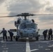 USS Oak Hill conducts flight operations aboard ship