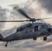 USS Oak Hill conducts flight operations aboard ship