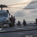 USS Oak Hill conducts flight operations aboard ship