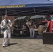 U.S. Navy band Northeast plays the opening ceremony for the annual Boston Harbor Fest