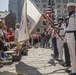 USS Constitution color guard kicks off opening ceremony for the annual Boston Harborfest