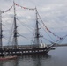 USS Constitution sails on the 4th of July