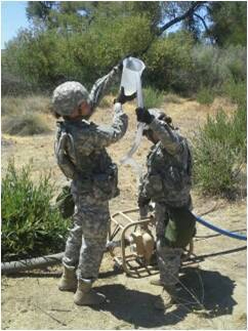 DVIDS Images Water purification specialists make magic liquid so