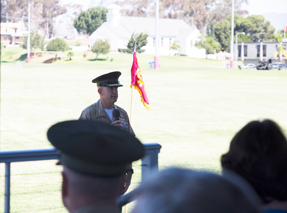 I Marine Expeditionary Force change of command