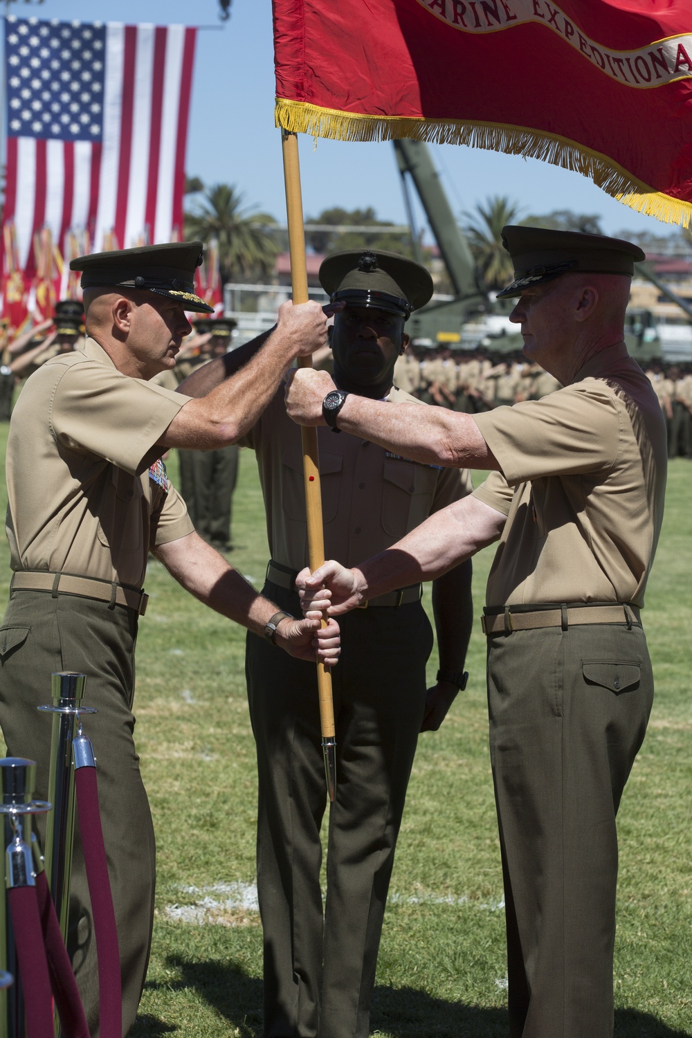 I Marine Expeditionary Force change of command