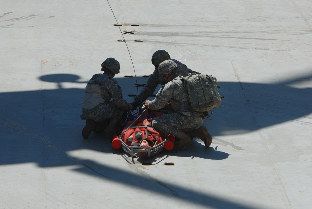 Army, Navy exercise casualty evacuation operations during RIMPAC
