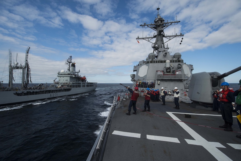 DVIDS - Images - USS Oscar Austin replenishment