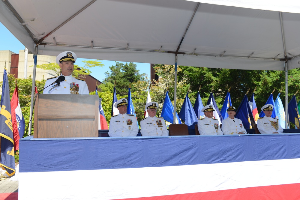 Submarine Group 9 holds change of command Ceremony