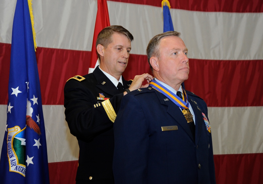 Brig. Gen. Bruce Prunk retires