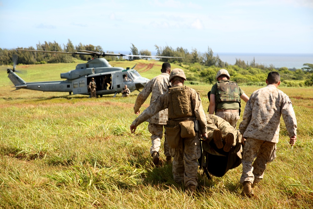 Marines test new medical technology, concepts during Advanced Warfighting Experiment in Hawaii