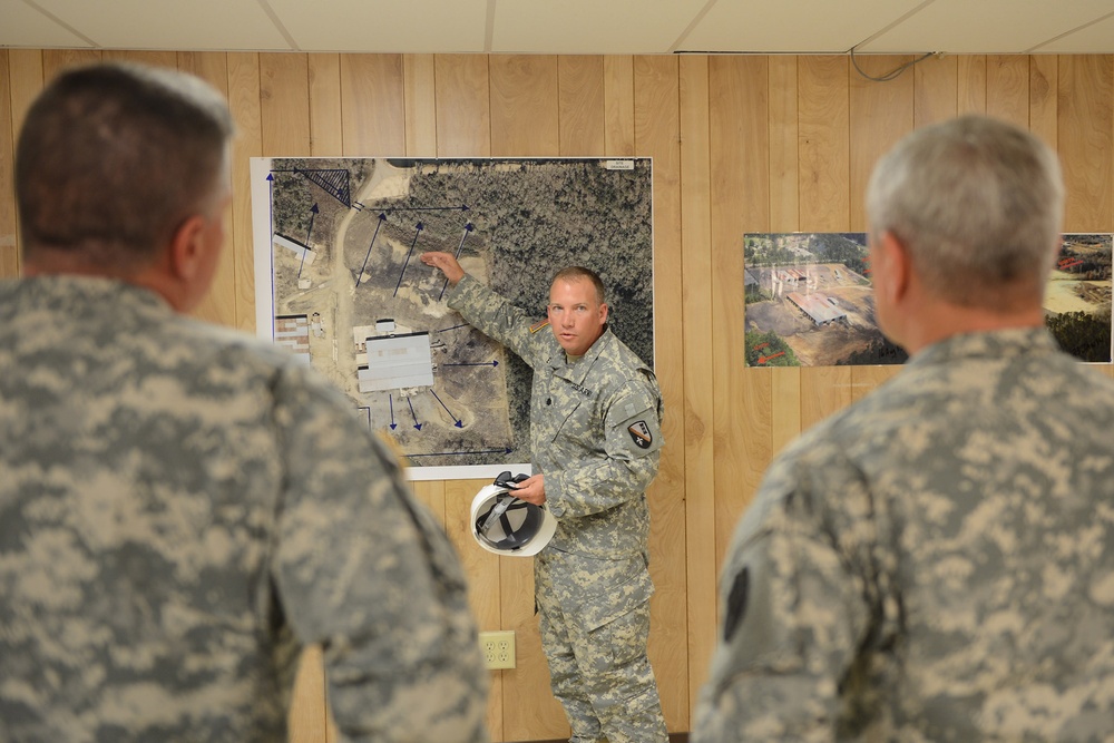 Gen. Frank Grass, chief of the National Guard Bureau, visits Louisiana National Guard
