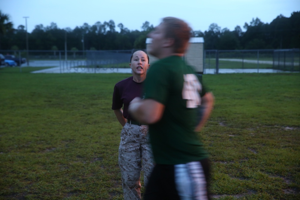Drill instructors mentor Yulee High School students