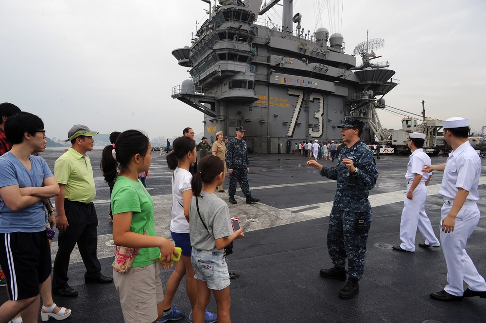 USS George Washington operations