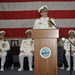 Change of command ceremony