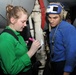 Aboard the aircraft carrier USS George H.W. Bush (CVN 77)