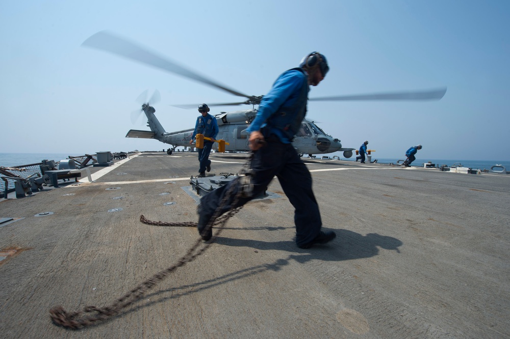 USS Arleigh Burke activity