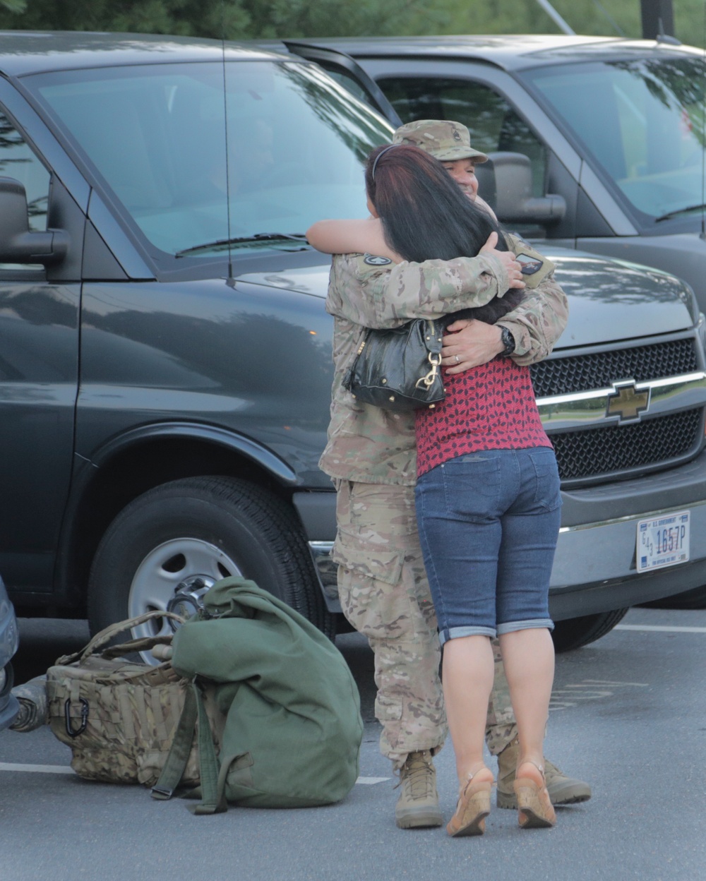 55th Signal Company (Combat Camera) homecoming