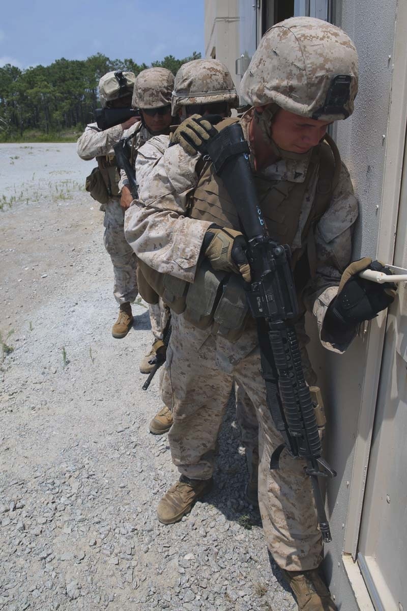 LAAD Marines hone patrolling, weapons skills