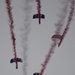 RAF Falcons parachute team lands on RAF Croughton for Independence Day