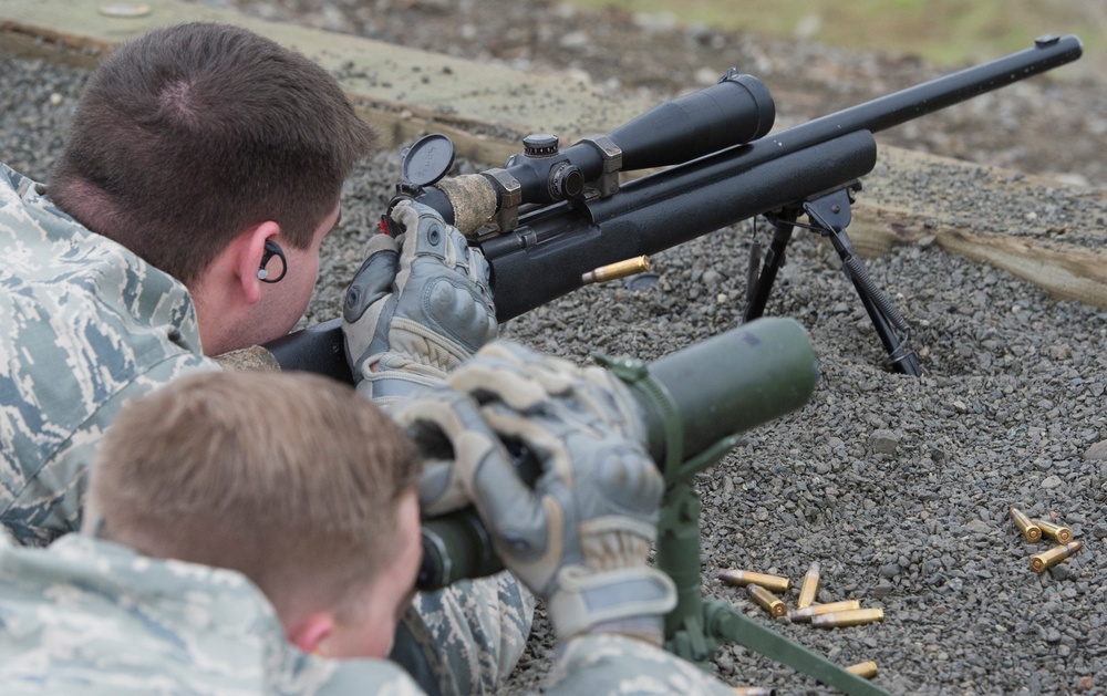 JBER Airmen train with sniper weapon system