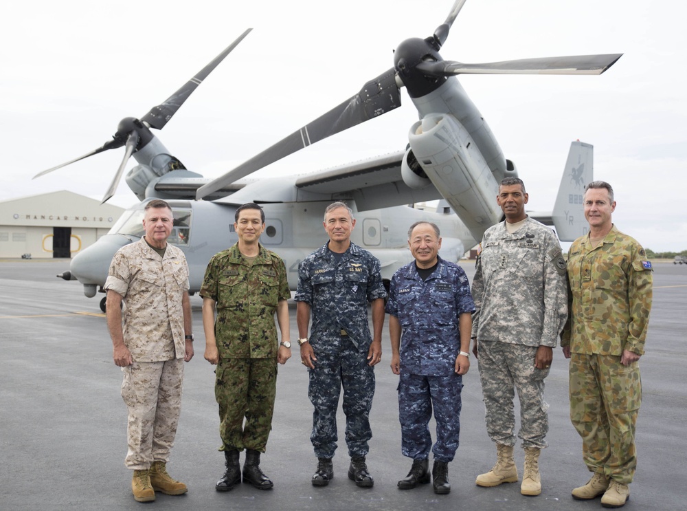 Senior Australian, Japanese and U.S. Generals and Admirals gather in Hawaii to discuss Maritime Power Projection