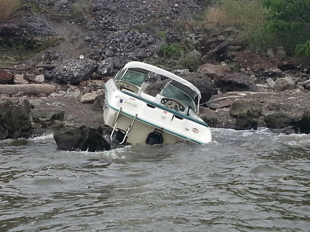 Boater reported missing after boat was found aground
