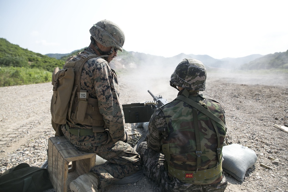 DVIDS - News - ROK, US Marines flex machine gun muscle