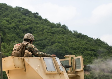 ROK, US Marines flex machine gun muscle