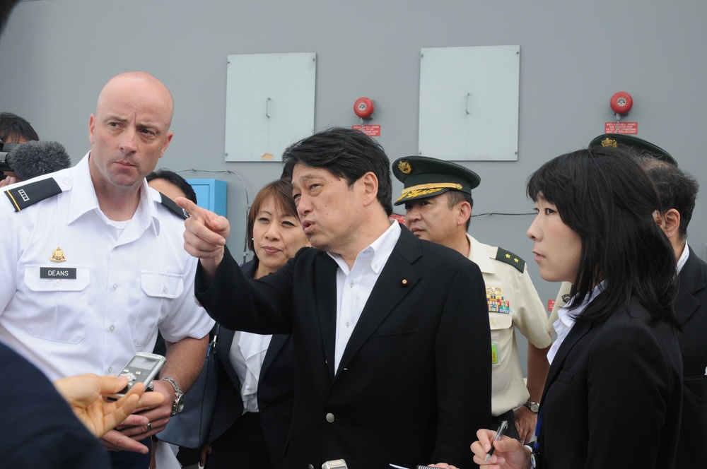 Japan's defense minister asks about LCU